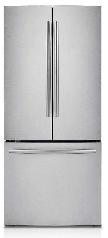 Samsung 21.6 cu. ft. French Door Refrigerator with Internal Water Dispenser in Stainless Steel