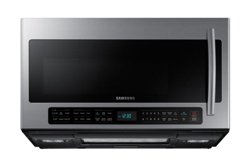 Samsung 2.1 cu. ft. Over-the-Range Microwave Hood Combo with Ceramic Cavity in Stainless Steel
