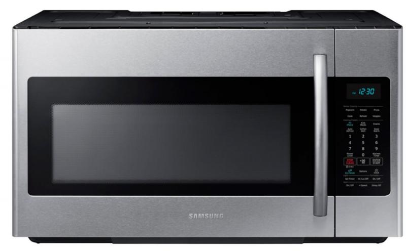 Samsung 1.8 cu. ft. Over-the-Range Microwave Hood Combo with Ceramic Cavity in Stainless Steel