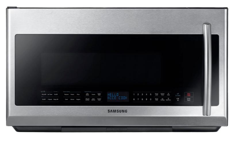 Samsung 2.1 cu. ft. Over-the-Range Microwave Hood/Fan Combo in Stainless Steel