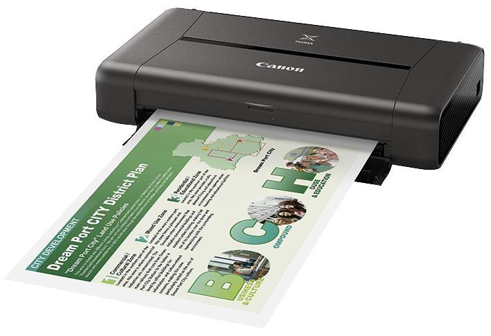 Canon PIXMA iP110 Portable Wireless Inkjet Printer