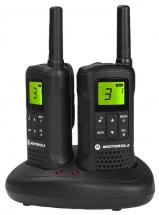 Motorola Walkie Talkie Consumer Radios Black Twin Pack - 8km Range