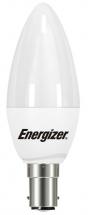 Energizer B15 5.9W Opal LED Candle Light Bulb, Warm White 470LM