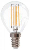 Energizer E14 4W LED Filament Golf Ball Bulb, (25W Equivalent) Warm White 470LM