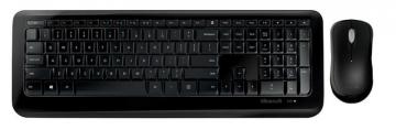 Microsoft Wireless Comfort Desktop 850 with AES - Keyboard & Mouse Deskset Black