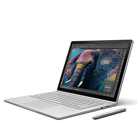 Microsoft Surface Book 13.5" HD Touchscreen, Intel Core i5 8GB RAM, Windows 10 Pro Laptop Bundle