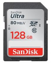 SanDisk 128GB Class 10 Ultra SDXC UHS-1 Memory Card - 80 MB/s