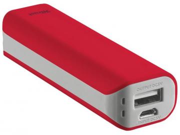 Trust Primo Power Bank 2200 Portable Charger - Red