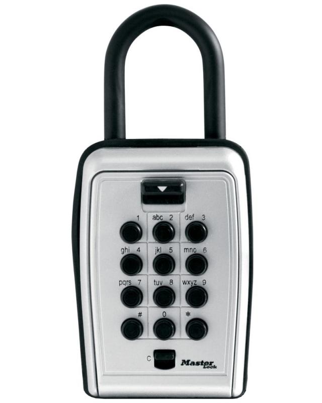 Master Set Your Own Combination Push Button Portable Key Safe