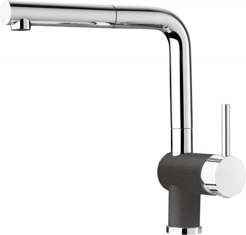 Blanco Posh, Pull Out, Single Spray Faucet, Cinder