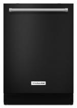 KitchenAid 24" Dishwasher with ProScrub Option in Black