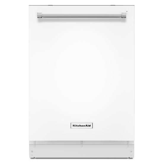 KitchenAid 24" Dishwasher with ProScrub Option in White