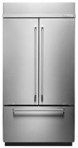 KitchenAid 24.2 cu. ft. Built-In Stainless French Door Refrigerator, Platinum Interior in Stainless