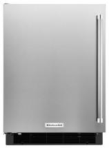 KitchenAid 4.9 cu. ft. Panel Ready Undercounter Refrigerator with Stainless Steel Door