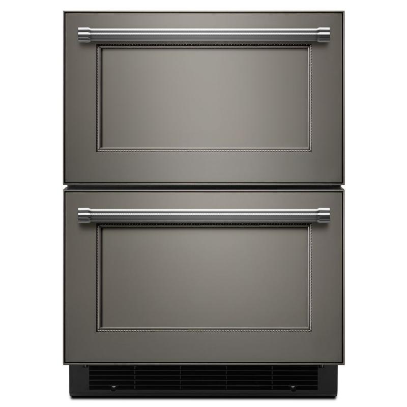 KitchenAid 4.7 cu. ft. Panel Ready Double Refrigerator Drawer