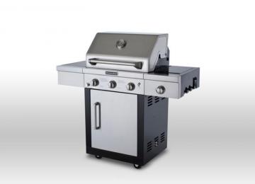 KitchenAid 3-Burner Propane Gas BBQ with Side Burner