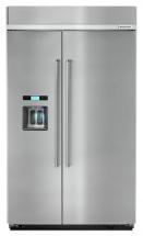 KitchenAid 29.5 cu. ft. Built-In Side-by-Side Refrigerator in Stainless Steel