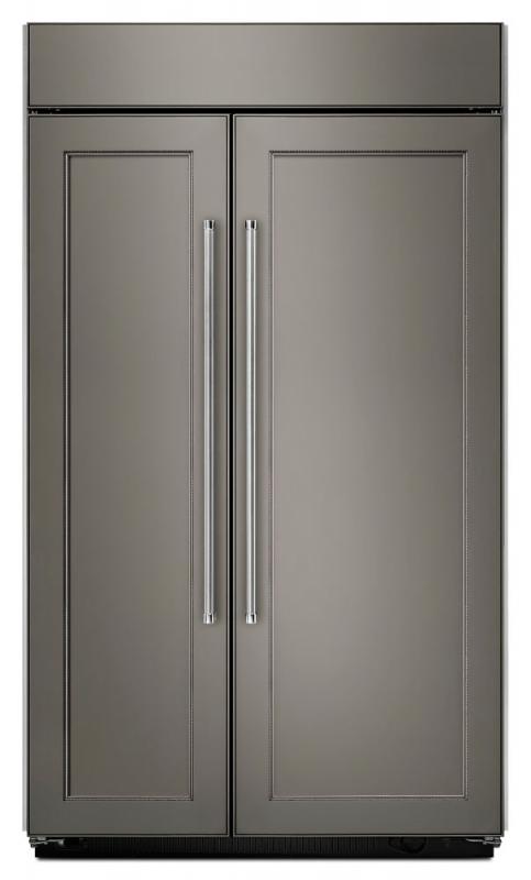 KitchenAid 30 cu. ft. Built-In Side-by-Side Refrigerator in Panel-Ready Design