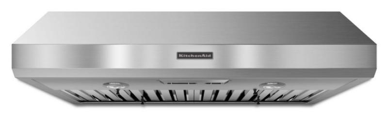 KitchenAid 36", 600 CFM Commercial Style Range Hood in Stainless Steel