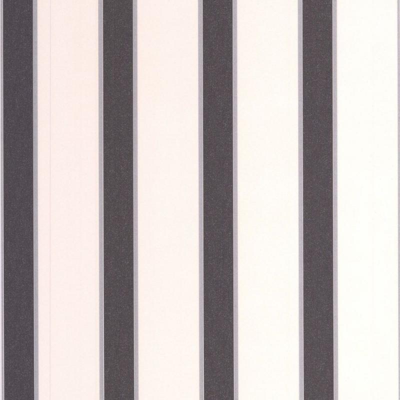 Graham & Brown Duke Black/White/Silver Wallpaper