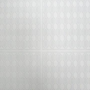 Graham & Brown Geo Panel Paintable White Wallpaper