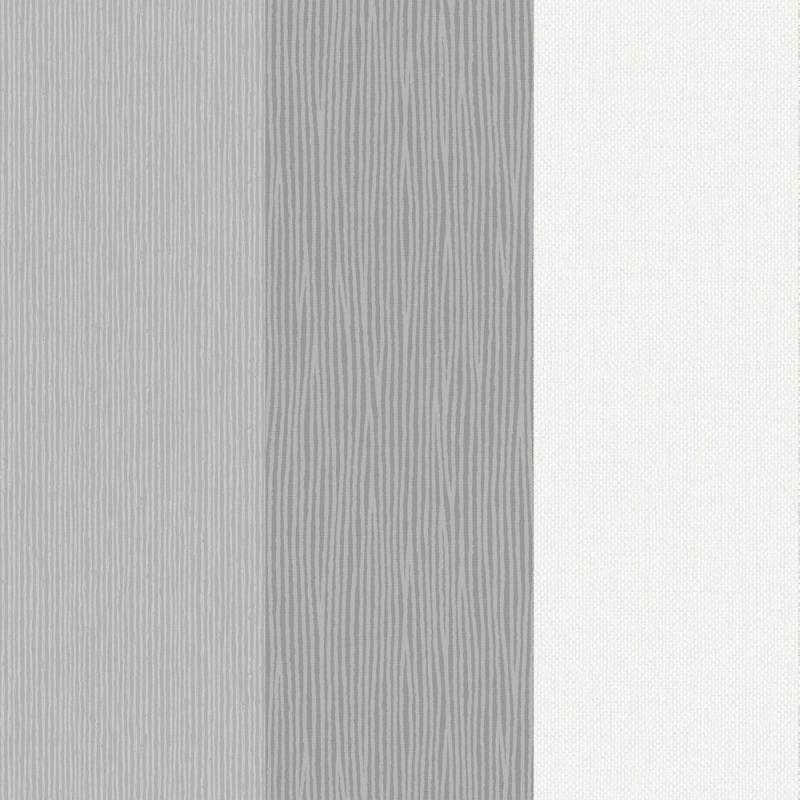 Graham & Brown Java Stripe Grey/White Wallpaper