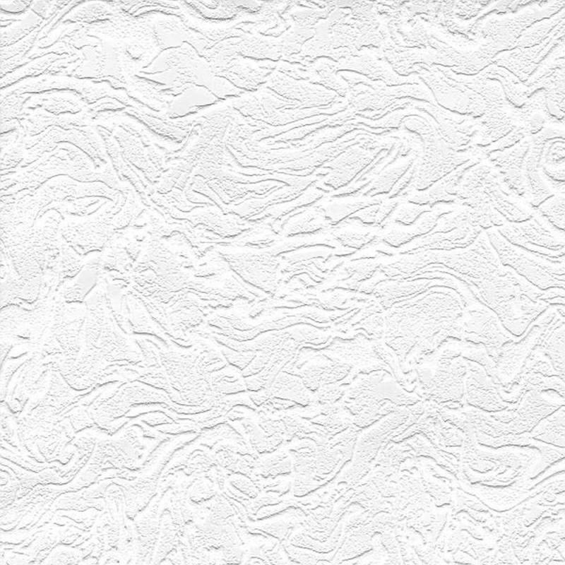Graham & Brown Swirl Paintable White Wallpaper