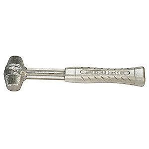 American Hammer Double Face Sledge Hammer, 2 lb. Head Weight, 1-1/2" Head Width, 12" Length