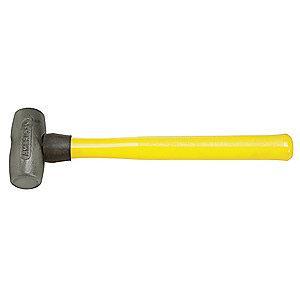 American Hammer Double Face Sledge Hammer, 3 lb. Head Weight, 1-3/4" Head Width, 12" Length