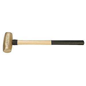 American Hammer Double Face Sledge Hammer, 10 lb. Head Weight, 2-3/4" Head Width, 26" Length