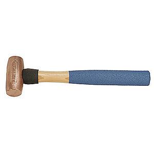 American Hammer Double Face Sledge Hammer, 2 lb. Head Weight, 1-1/2" Head Width, 12-1/2" Length