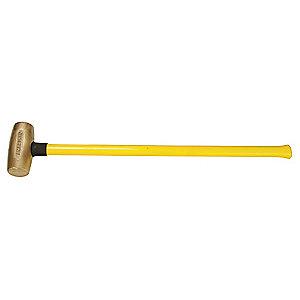 American Hammer Double Face Sledge Hammer, 12 lb. Head Weight, 3" Head Width, 32" Length