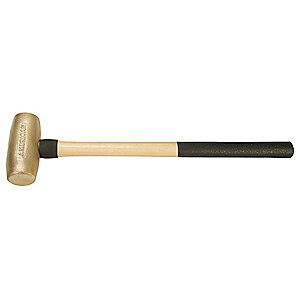 American Hammer Double Face Sledge Hammer, 8 lb. Head Weight, 2-1/2" Head Width, 26" Length