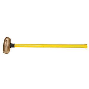 American Hammer Double Face Sledge Hammer, 10 lb. Head Weight, 2-3/4" Head Width, 32" Length
