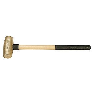 American Hammer Double Face Sledge Hammer, 12 lb. Head Weight, 3" Head Width, 26" Length