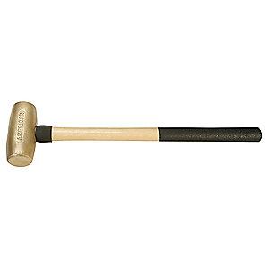 American Hammer Double Face Sledge Hammer, 1/2 lb. Head Weight, 1" Head Width, 10" Length