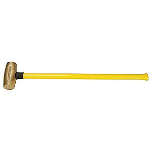 American Hammer Double Face Sledge Hammer, 8 lb. Head Weight, 2-1/2" Head Width, 32" Length