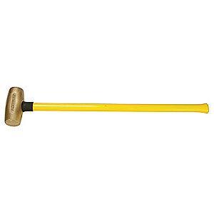 American Hammer Double Face Sledge Hammer, 8 lb. Head Weight, 2-1/2" Head Width, 32" Length