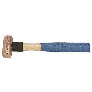 American Hammer Double Face Sledge Hammer, 1 lb. Head Weight, 1-1/2" Head Width, 12-1/2" Length