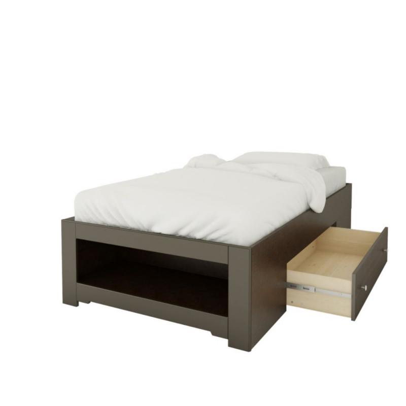 Nexera Dixon 1-Drawer Twin Size Storage Bed
