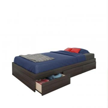 Nexera Allure Twin Size 3-Drawer Storage Bed