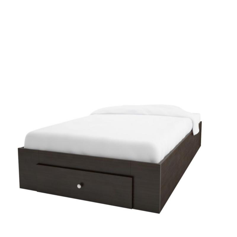 Nexera Pocono Twin Size 1-Drawer Storage Bed