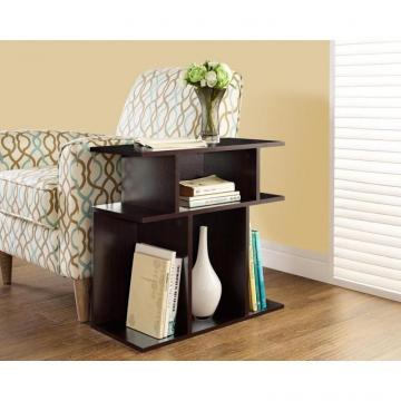 Monarch White 24"H Accent Side Table