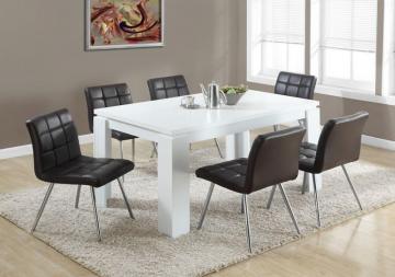 Monarch White Hollow-Core 36"X 60" Dining Table