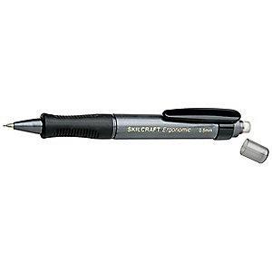 AbilityOne Mechanical Pencil,0.5mm,Gray,PK6