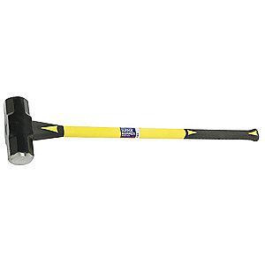 AbilityOne Double Face Sledge Hammer, 16 lb. Head Weight, 1-1/2" Head Width, 35-3/4" Length