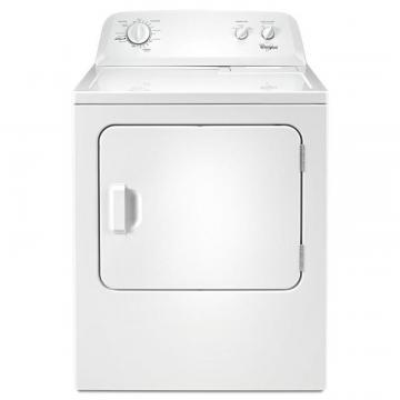 Whirlpool 7.0 cu. ft. Front Load Electric Dryer in White with Painted Steel Drum
