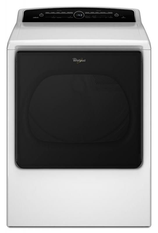 Whirlpool Cabrio 8.8 cu. ft. High-Efficiency Electric Dryer with Quad Baffles in White