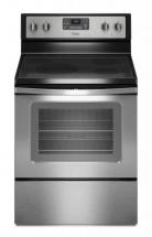Whirlpool 5.3 cu. ft. Free-Standing Electric Self-Cleaning Range in Stainless Steel