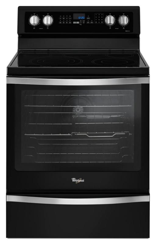 Whirlpool 6.4 Cu. Feet  Freestanding Electric Range with True Convection